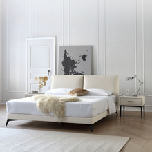 Load image into Gallery viewer, Cali Genuine Leather Bed Frame