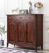 Load image into Gallery viewer, Elena New York Sheraton Buffet Cabinet Sideboard Solid Wood American Style ( Select from 6 Design Size )