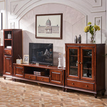 Load image into Gallery viewer, NATALIE TV Console Cabinet Display American Solid Wood