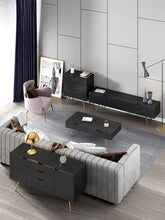 Load image into Gallery viewer, WREN Chicago HILTON  Buffet Nordic Cabinet Solid Wood Sideboard