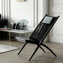 Load image into Gallery viewer, Ardoin Solid Wood Lounge Chair