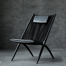 Load image into Gallery viewer, Ardoin Solid Wood Lounge Chair