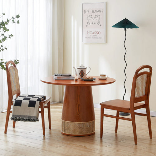 Elvira Ash Wood Dining Table