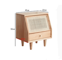 Load image into Gallery viewer, Winston Rattan Drawer Nightstand