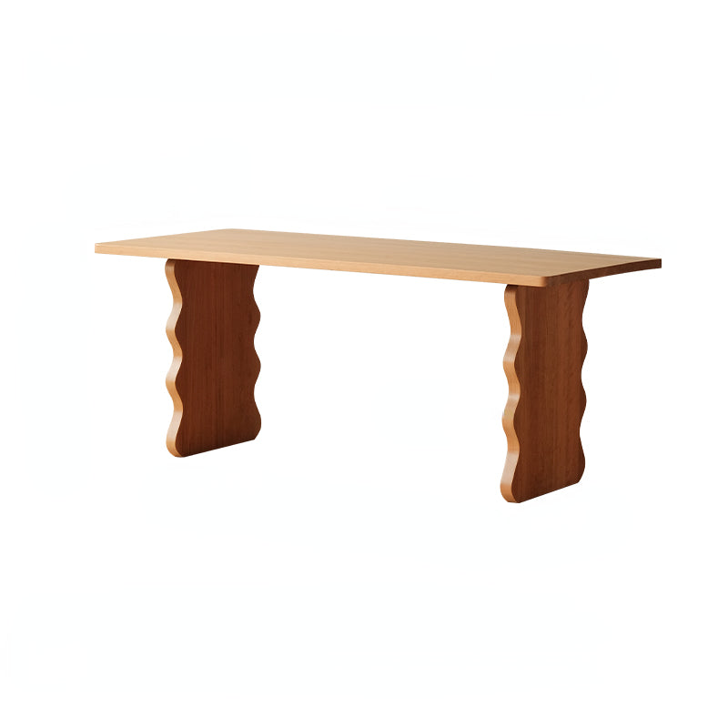 Jalen Wavy Base Dining Table