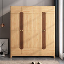 Load image into Gallery viewer, CARSON Modern Nordic Solid Wood Wardrobe