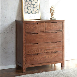 AKAMINE All Solid Wood Chest of Drawers Japan Nordic