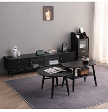 Load image into Gallery viewer, Alayah Japanese Scandinavian Coffee Table Solid Wood ( 4 Colour 2 Size )