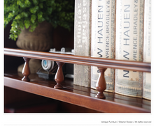 Load image into Gallery viewer, Brooklyn New York Sheraton Bookcase American Retro Bookshelf Solid Wood