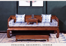 Load image into Gallery viewer, WAREHOUSE SALE EMERY Qing Ming Dynasty Daybed Sofa Solid Wood Modern Zen ( 3 Seater 4 Size 4 Design ) ( Special Price $1499 )