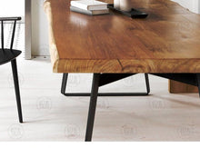 Load image into Gallery viewer, FINN Solid Wood Dining Table Scandinavian Nordic Design Hardwood Conference Table