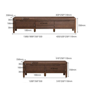 GEORGIA Sweden HILTON Solid Wood TV Console Cabinet