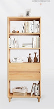 Load image into Gallery viewer, JADE CARLTON Bookcase Book Shelf Nordic Solid Wood
