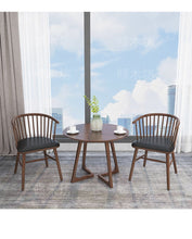Load image into Gallery viewer, LEILANI Hiroshima Princess Chair Solid Wood Round Dining Conference Table Option ( Choice of 7 Size )