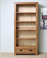 Load image into Gallery viewer, MASON European Retro Solid Wood Large Bookcase American Oak