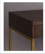 Load image into Gallery viewer, MCKENNA Herringbone Console Table / Writing Table /Dressing Vanity Table Solid Wood