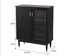 Load image into Gallery viewer, Brandon Cabinet for Storage / Shoe Cupboard Solid Wood