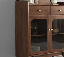 Load image into Gallery viewer, CALEB Modern Glass Display Cabinet Buffet