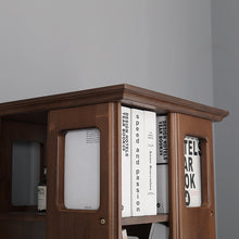 Load image into Gallery viewer, JOSEPH Full Solid Wood Rotating Bookshelf 360 Degree
