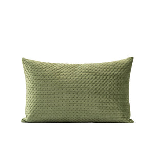 Doris Velvet Quilted Pillow