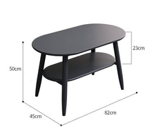 Load image into Gallery viewer, Alayah Japanese Scandinavian Coffee Table Solid Wood ( 4 Colour 2 Size )