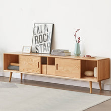 Load image into Gallery viewer, NOAH Nordic Solid Wood TV cabinet modern minimalist
