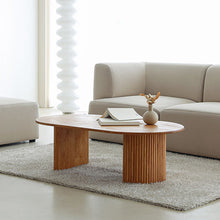Load image into Gallery viewer, Lilah NEW YORK HILTON Scandinavian Nordic Solid Wood Coffee Table Modern