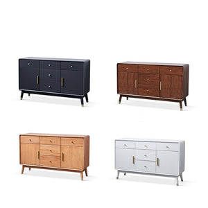 RYLEE COURTYARD Buffet Cabinet for Cloth, Wine, Shoe Etc ( Grey, Walnut, Natural, White Color ) Chest of Drawers