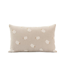 Load image into Gallery viewer, Marte Beige Lamb Throw Pillow