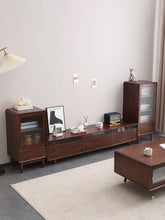 Load image into Gallery viewer, CYNTHIA SWEDEN TV Console Scandinavian Solid Wood Entertainment Unit ( 3 Size 4 Colour )