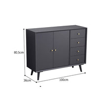 Load image into Gallery viewer, ALAYNA SWEDEN Chest Drawer Buffet Cabinet simple modern Solid Wood