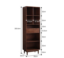 Load image into Gallery viewer, REBECCA SWEDEN Bookcase Display Scandinavian Solid Wood ( 4 Colour 3 Size )