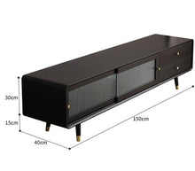 Load image into Gallery viewer, WAREHOUSE SALE BRAYDEN TV Console Solid Wood ( Discount Price $1299 Special Price $899 )