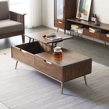 Load image into Gallery viewer, Liam Solid Wood lifting coffee table modern minimalist