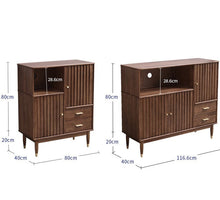Load image into Gallery viewer, ADELE HYATT Solid Wood Sideboard Buffet Cabinet ( 2 Size 4 Color )