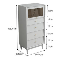 Load image into Gallery viewer, NOLAN American Pine Wood Chest of Drawers Cabinet