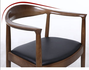 PIPER Chair with Faux Leather ( 3 Color Choice )
