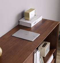 Load image into Gallery viewer, ROBERT Minimalist Bookcase Display Solid Wood