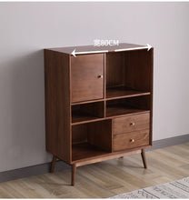 Load image into Gallery viewer, ROBERT Minimalist Bookcase Display Solid Wood