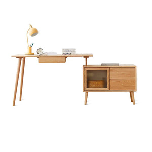 Weldon Desk with Cabinet