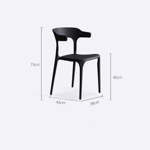 Penhook Plastic Dining Chair (Set of 4)