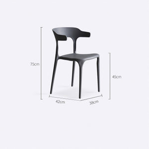 Penhook Plastic Dining Chair (Set of 4)