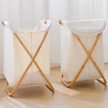 Load image into Gallery viewer, Mcghee Bamboo laundry Basket