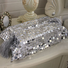 Load image into Gallery viewer, Sequins Paper Tissue Cover