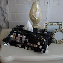 Load image into Gallery viewer, Sequins Paper Tissue Cover