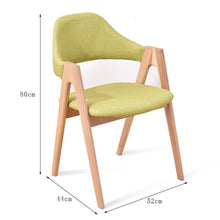 Load image into Gallery viewer, MATEO Luxury Modern Chair Solid Wood Comfy Backrest