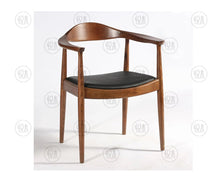 Load image into Gallery viewer, VICTOR Chair Nordic Solid Wood Dining Chair Armrest Backrest