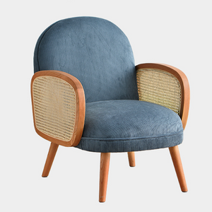 Minerva Rattan Arm Lounge Chair