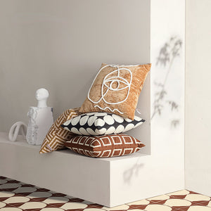 Moroccan Style Pillow Cover & Insert