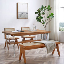 Load image into Gallery viewer, Edwin Acrylic Base Dining Table